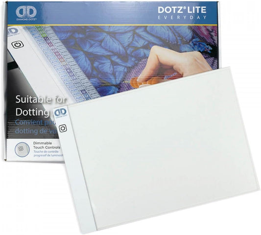 Diamond Dotz Dotzlite Everyday Light-Up Tracing Pad - Light Board for Dotting, Drawing, Crafts, LED Table for Artists, Portable Light Box for Tracing