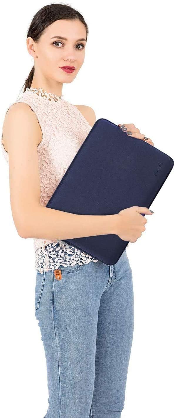 MOSISO Laptop Case 13.3 inch, 13-13.3 inch Laptop Sleeve Bag Compatible with MacBook Air/Pro 13/Pro 14 M5 M4 M3 M2 M1, HP Dell ASUS Lenovo, Neoprene Computer Sleeve Bag with Small Case, Baby Pink - Colors B