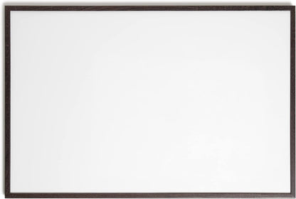 U Brands Framed Magnetic Weekly Calendar Dry Erase White Board, Office Supplies, Black Frame, with Marker, Magnet, 11” x 18”