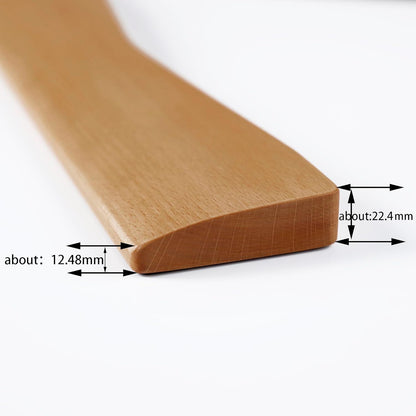 YMDK Wooden Wrist Rest Solid Wood Walnut for Keychron Q13 Pro Mechanical Keyboard
