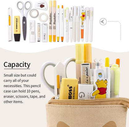 EASTHILL Big Capacity Pencil Pen Case Pouch Box Organizer Large Storage for Bullet Journal
