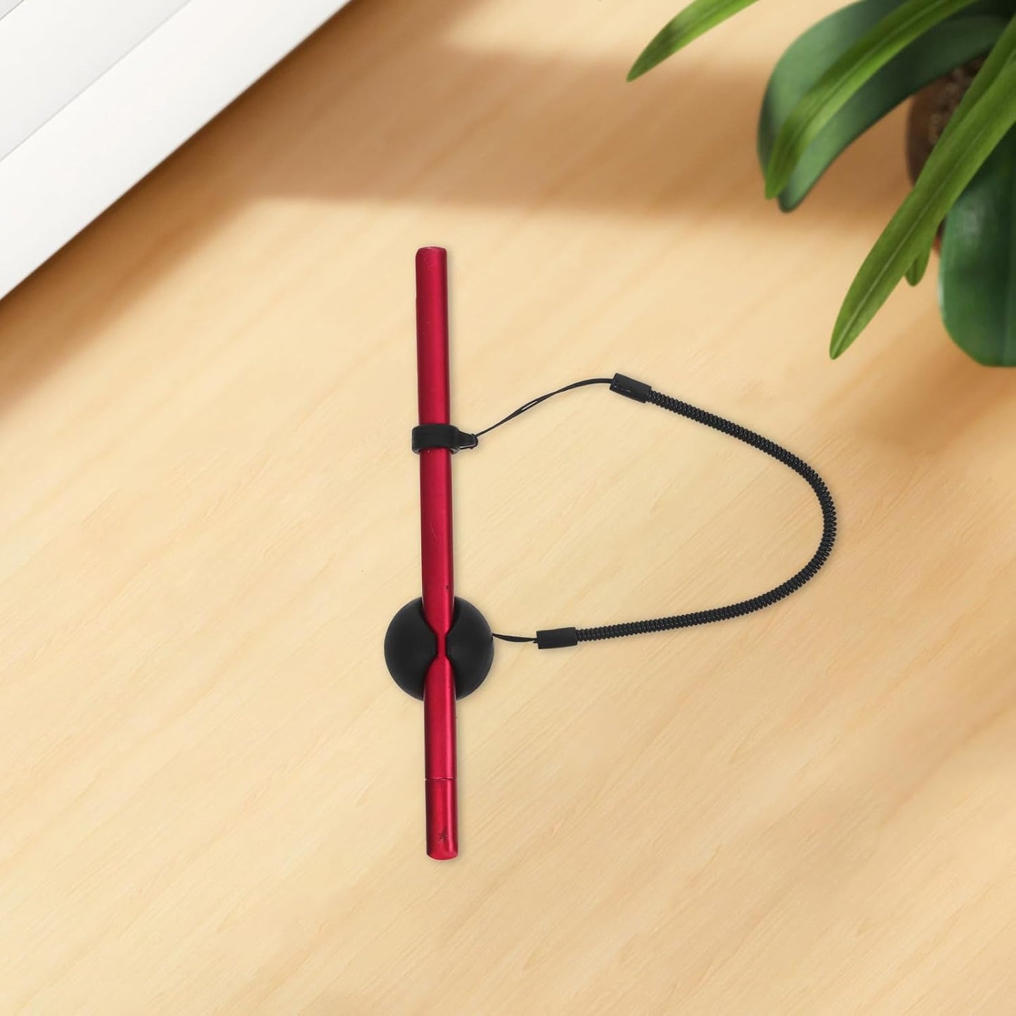 BESPORTBLE 2pcs Retractable Tablet Pen Tether with Elastic Pen Leash and Silicone Holder for Touch Stylus Desk Clipboard Drawing