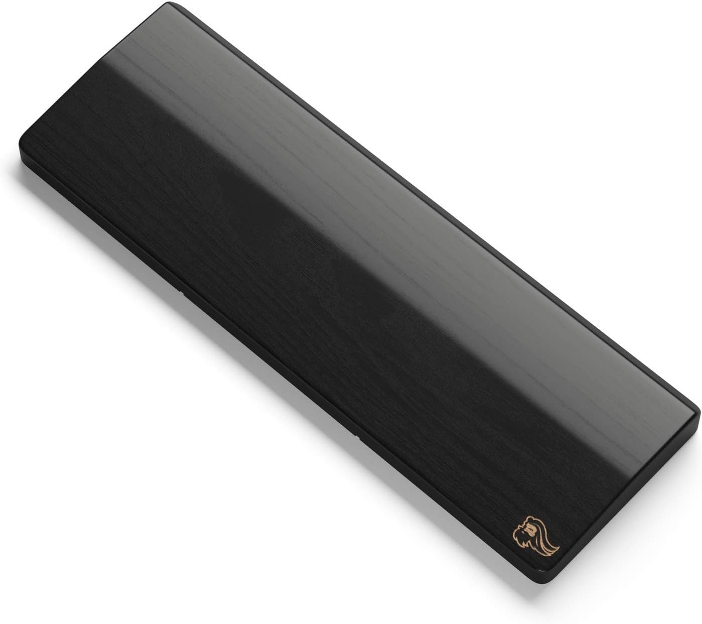 Glorious Wooden Wrist Rest - Full Standard Size - Onyx/Black - Mechanical Keyboard, Wood Ergonomic Palm Rest| 17.5x4 inches/19mm Thick (GV-100-DARK)