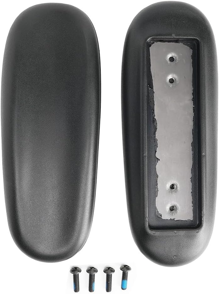 Office Chair Replacement Armrest Arm Pads Caps Univeral 4" 5.5" Mounting Hole 1 Pair, MingYi.Office