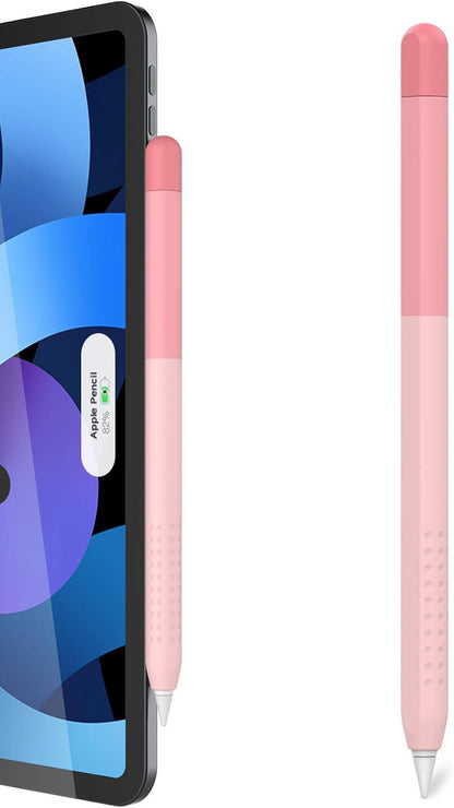 Delidigi for Apple Pencil Pro Case (2024) & Apple Pencil 2nd Generation Sleeve,Soft Silicone Grip Cover,Magnetic Charging Compatible,Double Tap Support,Gradient Color Design