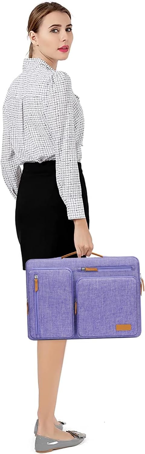 MOSISO 9-11 inch Tablet Sleeve Case for iPad A16 2025, iPad Air 11 inch M3 M2, iPad Pro 11 M4, iPad 10/9/8/7th, Galaxy Tab A9+/S9/S8/Plus 11, Side Open Carrying Bag with 4 Zipper Pockets, Black