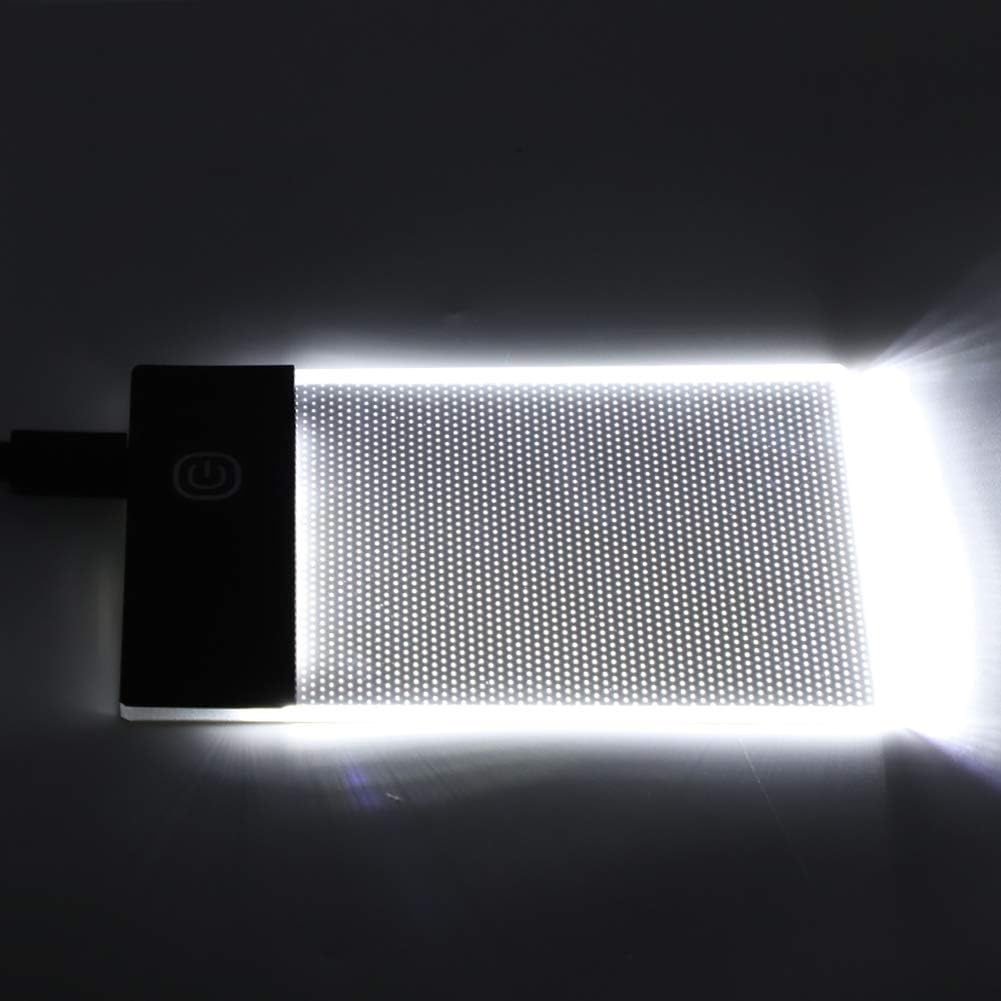 LED Light Box, Eye‑ A6 LED Light Pad Drawing LED Light Board Brightness Artcraft Tracing Flip Book Kit with Non‑Slip Backing, LED Copy Board Tablet