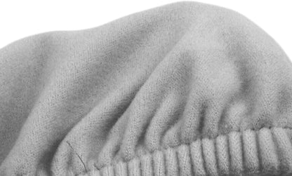 Office Chair Armrest Pads Covers Chair Cushions for Elbow and Forearms Removable Slipcovers (Dark Grey)