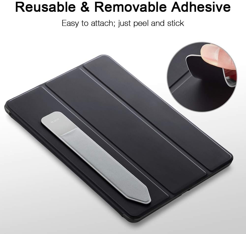 ESR Pencil Case Holder Compatible with The Pencil (Pro and 1st and 2nd Gen), Elastic Pocket for Stylus Pen [Pencil Protected and Safe] Pouch Adhesive Sleeve Attached to Case for Pencil, Black