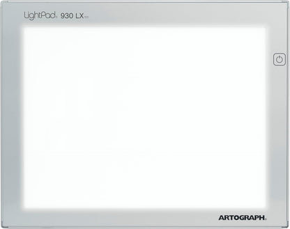 Artograph Thin LED Light Box, 17" x 12" Dimmable Drawing & Tracing Pad, LightPad 940 LX