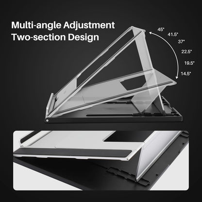HUION ST200 Adjustable Drawing Tablet Stand Laptop Stand for 10-16inch Laptop, Tablet, Drawing Monitor