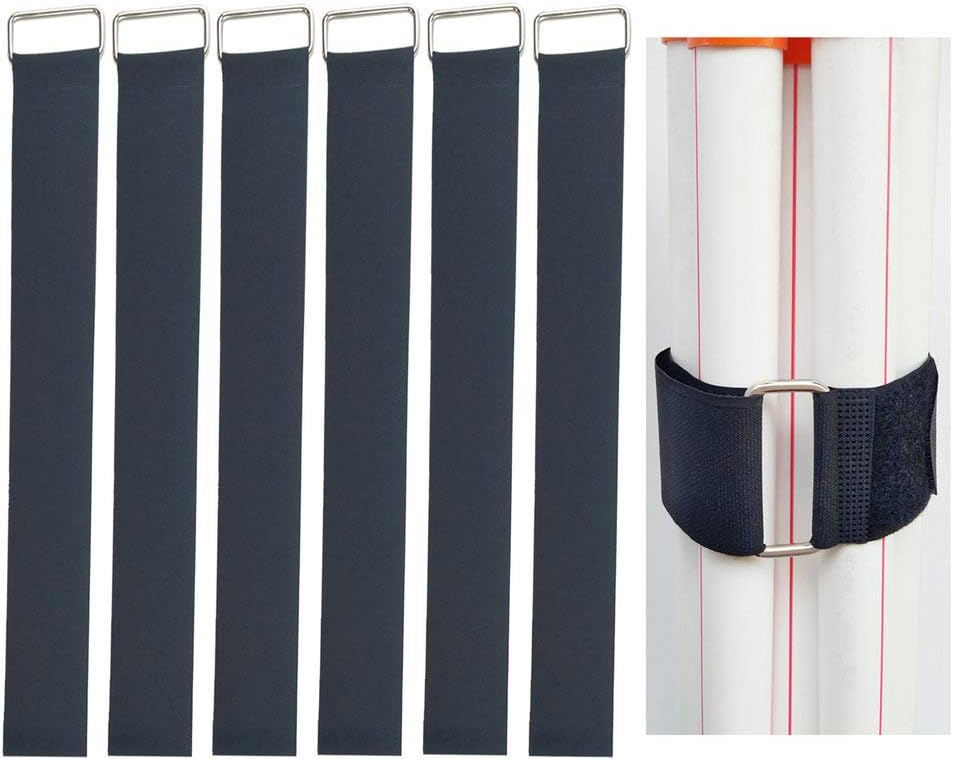 YiwerDer Reusable Fastening Cable Straps and Cable Ties Set 20 Pack(8"-12"-18"), Adjustable Multi-Purpose Hook and Loop Cord Ties to Keep Cords Organized and Tidy