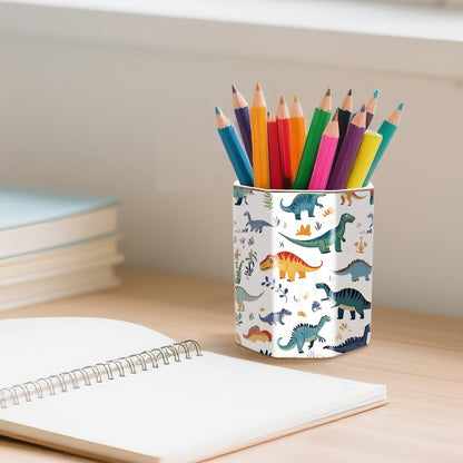 Pen Holder, Pencil Holder for Desk, Marble Desk Organizer Cute, Durable Ceramic Pencil Cup, Decorative Makeup Brush Holder Cup, Stationery Holder for Office, Home, Gray Marble