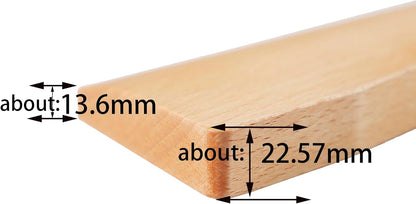 YMDK Wooden Wrist Rest Solid Wood Walnut for Keychron Q13 Pro Mechanical Keyboard