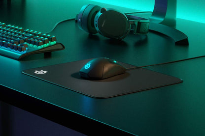 SteelSeries QcK Gaming Mouse Pad - XXL Cloth - Peak Tracking and Stability - Esports Mousepad - Never-Slip - Full Desk Coverage
