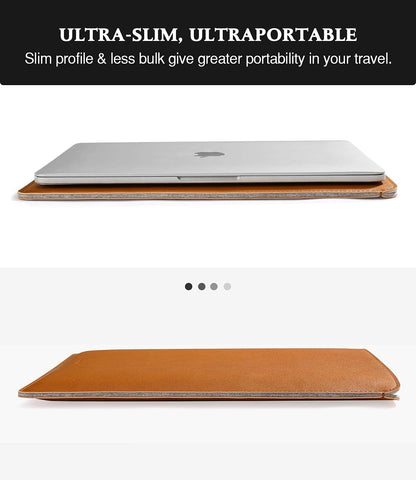 MoKo 9-11 Inch Tablet Sleeve, PU Leather Briefcase Slim Stylish Case Fits New 11-inch iPad Air M4 2026/iPad Pro M5, Air 5/4th 10.9, 10th Gen 10.9, 9/8. Gen 10.2, Tab S8/S9 11, Midnight Green
