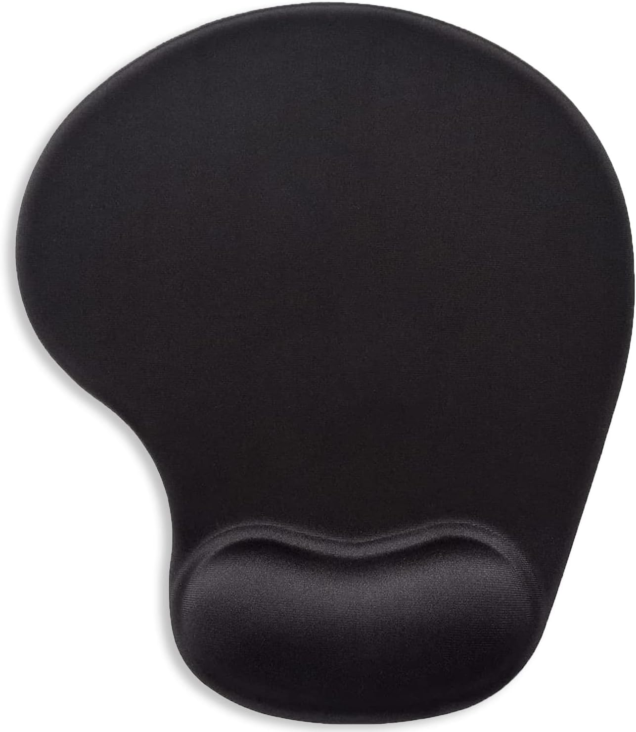 ITNRSIIET Ergonomic Mouse Pad with Gel Wrist Support Wrist Rest Smooth Surface Non-Slip PU Base Comfortable Office Supplies Pain Relief, 9.5 x 8 inches, Beach