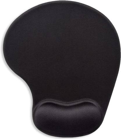 ITNRSIIET Ergonomic Mouse Pad with Gel Wrist Support Wrist Rest Smooth Surface Non-Slip PU Base Comfortable Office Supplies Pain Relief, 9.5 x 8 inches, Beach