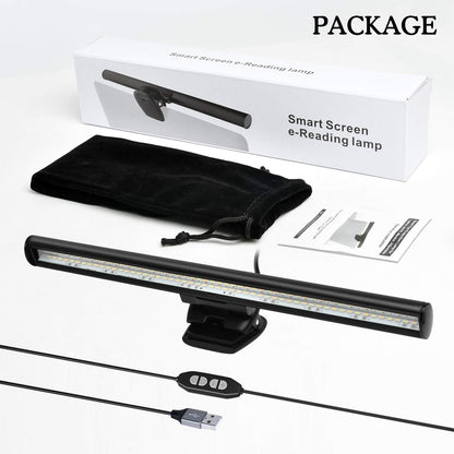 Monitor Light, Screen Light Bar Computer e-Reading LED Task Lamp, 3 Color Modes LightBar, 10 Brightness, USB Powered Monitor Lamp