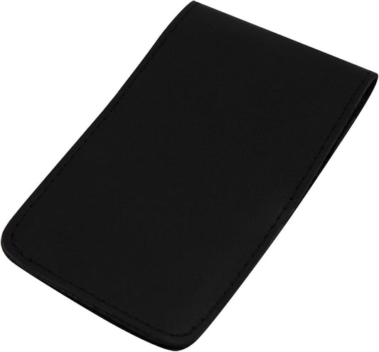 HWC LEATHER POCKET 3X5 MEMO BOOK COVER NOTE PAD HOLDER - PLAIN