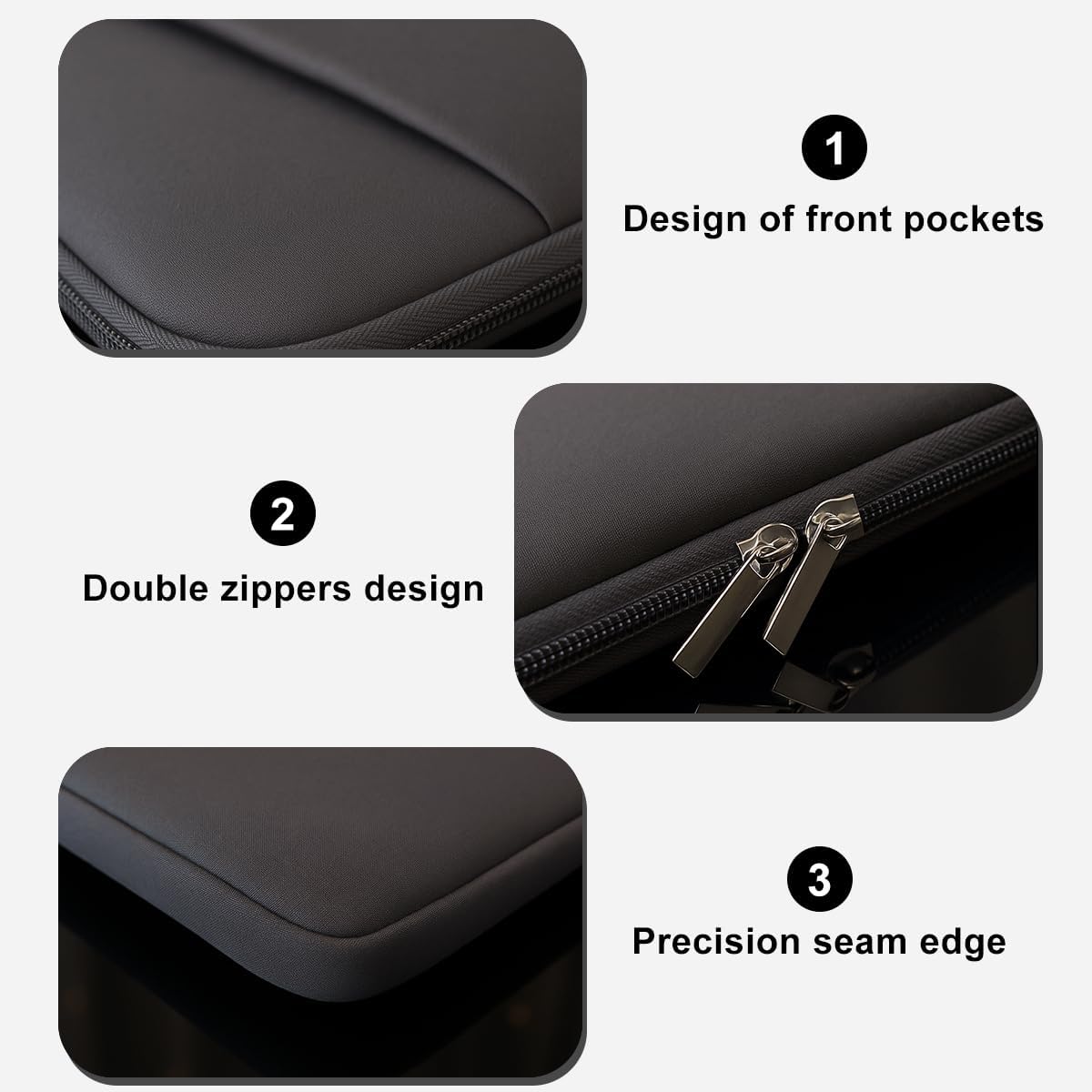 Laptop Sleeve for MacBook Neo/Air/Pro 13 inches A18/M5/M4/M3/M2/M1 Chip 2026-2020 A3404 A3449 A3240 A3113 with 2 Pockets Tablet Bag Case Accessories (Bright Pink)