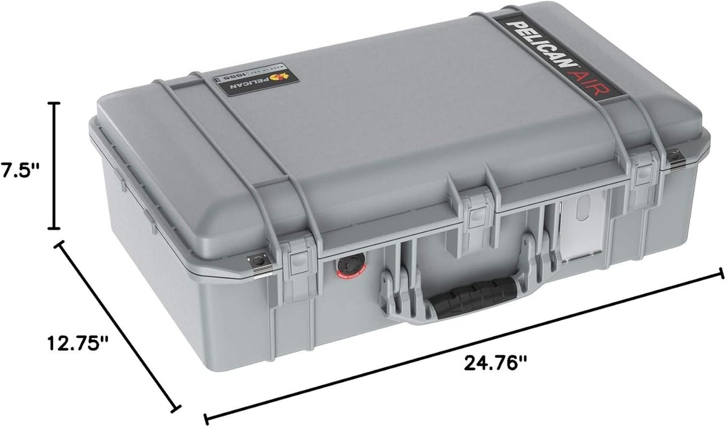 Pelican Electronic Organizer Travel Case - Portable Storage Bag with Multiple Storage Mesh Pockets for Cables, Chargers, Power Bank, AirPods - Black