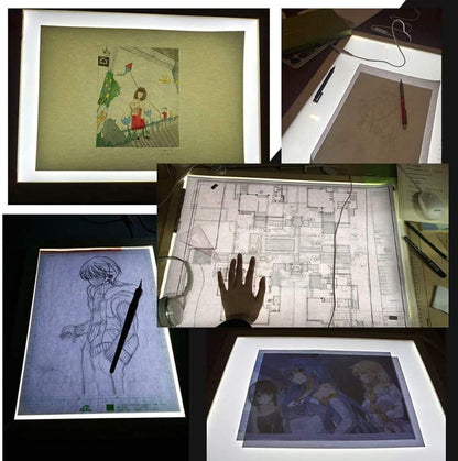 lqiflvc Extra Large Artist Light Box A0 Tracer LED Artcraft Tracing Pad Used 47in for Large-Scale Diamond Painting Production/Corporate Advertising Display/School Painting Works Display