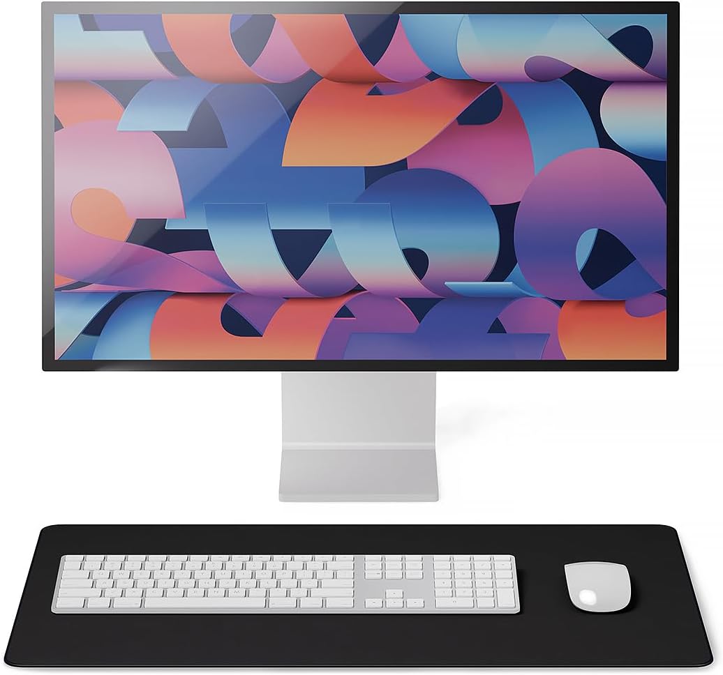Jotsome Leather Desk Pad Mat, Non-Slip Desk Blotter Pad - Desk Protector for Office, Home, Lap Desk, Laptop, and Desktop