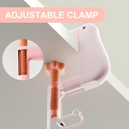 3 Pieces Foldable Table Hook Duck Shape Portable and Removable, No Drilling Bag Holder Bag Clip for Office Storage