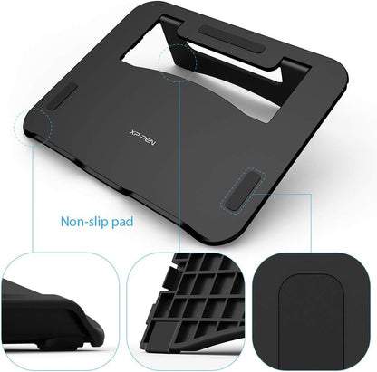 XPPen AC42 Graphics Tablet Stand - Laptop & Mobile Device Holder for XPPen Artist10 2nd, Artist12, Artist13.3 Pro, Artist13.3 Pro V2 - Suitable for 9"-14" Devices