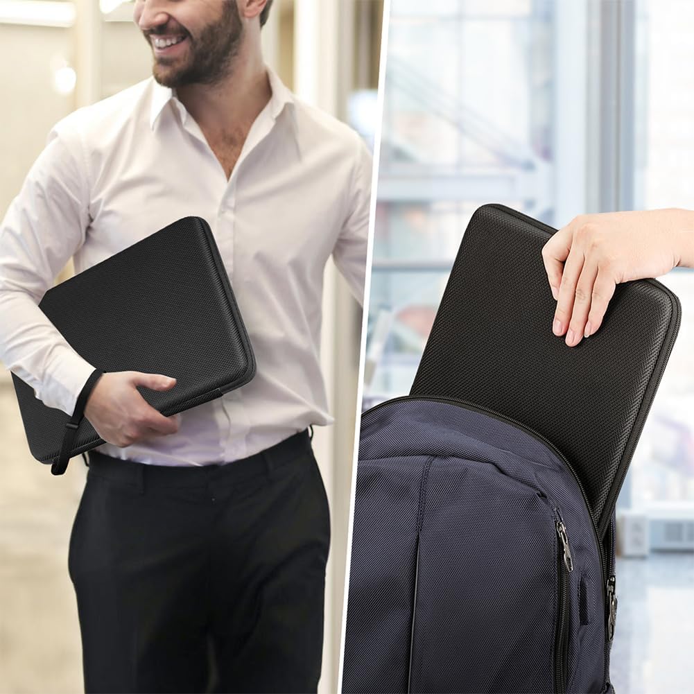 FINPAC Hard Laptop Sleeve Case for MacBook Neo A18 Pro,13 inch MacBook Air 2026 M5/M4/M3/M2/M1,14 inch MacBook Pro 2026 M5/M4/M3/M2 Pro/Max,Waterproof Case for Dell,Surface Laptop,HP,Acer,Black | Hard