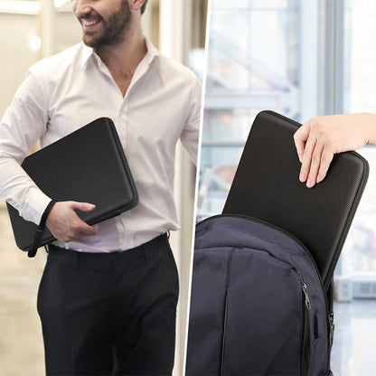 FINPAC Hard Laptop Sleeve Case for MacBook Neo A18 Pro,13 inch MacBook Air 2026 M5/M4/M3/M2/M1,14 inch MacBook Pro 2026 M5/M4/M3/M2 Pro/Max,Waterproof Case for Dell,Surface Laptop,HP,Acer,Black | Hard