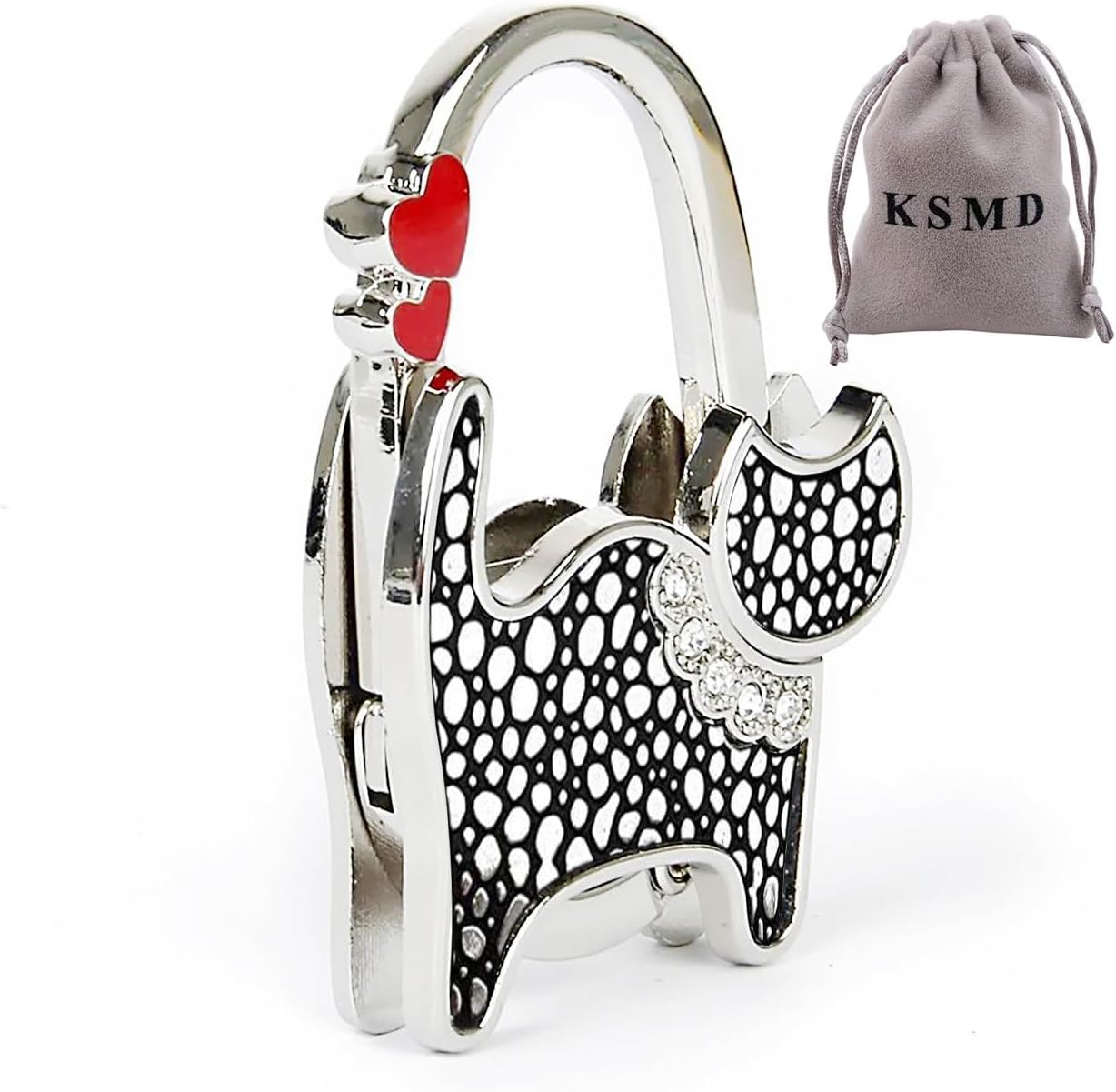 KSMD Variety Design Purse Hooks for Table and Bars,Portable Purse Hanger Organizers Hooks Handbag Pocketbook Holder Bag Storage for Desk,Foldable Folding Purse Table Hook Hanger
