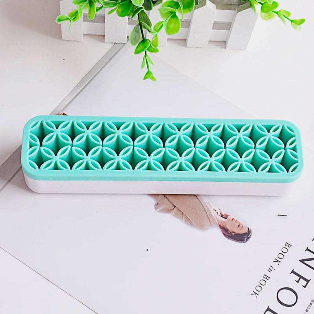 Desktop Organizers ,Cosmetic Storage Box& Desktop Storage Box Blue