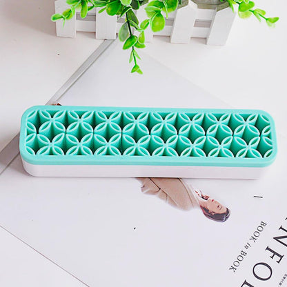 Desktop Organizers ,Cosmetic Storage Box& Desktop Storage Box Blue