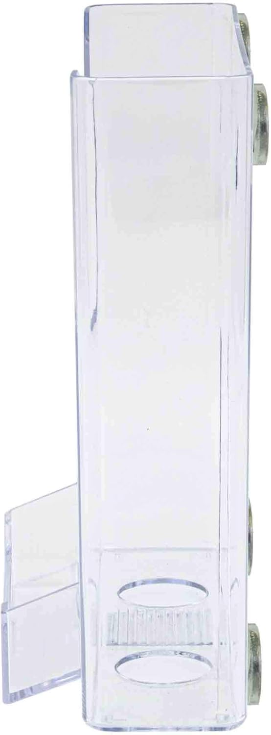 Marketing Holders 6 Pack Suction Cup Brochure Holder Holds 6 Inch Wide Literature Window or Glass Wall Mount Display Indoor Graphic Images Amenity Flyers or Reference Sheet Racks