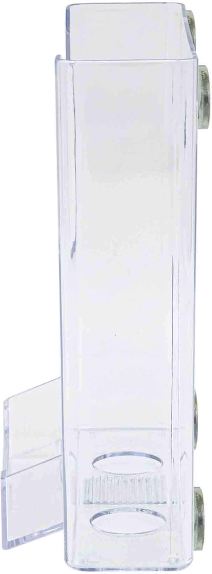Marketing Holders 6 Pack Suction Cup Brochure Holder Holds 6 Inch Wide Literature Window or Glass Wall Mount Display Indoor Graphic Images Amenity Flyers or Reference Sheet Racks