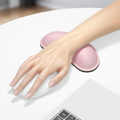 Dapesuom Enlarge Keyboard Wrist Rest, Memory Foam Keyboard Wrist Cushion for Computer Desk Mats Support, Pain Relief Ergonomic Mouse Pad Rests with Non-Slip Base for Gaming, Laptop, Radiant Orchid