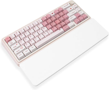 Ergonomic 75% Keyboard Wrist Rest-12.8" Silicone Non-Slip Keyboard Cushion, Computer Wrist Rest, Relief of Hand Pain(Grey)