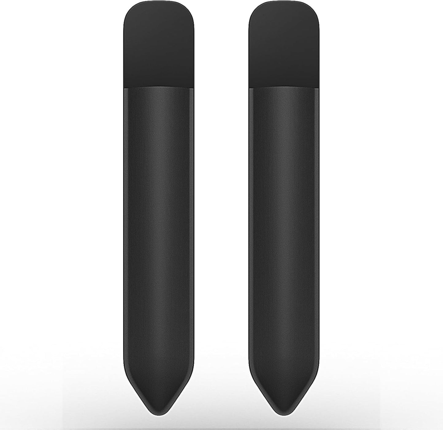 MoKo Pencil Holder Sticker Fit Apple Pencil Pro, Apple Pencil (USB-C), iPencil 1st/2nd Generation, Elastic Pencil Pocket Pouch Adhesive Sleeve Attached to iPad Case for Stylus Pens,Black