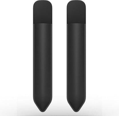 MoKo Pencil Holder Sticker Fit Apple Pencil Pro, Apple Pencil (USB-C), iPencil 1st/2nd Generation, Elastic Pencil Pocket Pouch Adhesive Sleeve Attached to iPad Case for Stylus Pens,Black