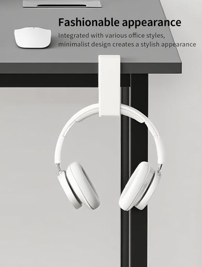 Headphone Hook，Headphone Stand，PC Gaming Headset Holder for Desk，Headset Hook，Desk Headphone Hanger，Desk Hook with 360-Degree Adjustable Rotation