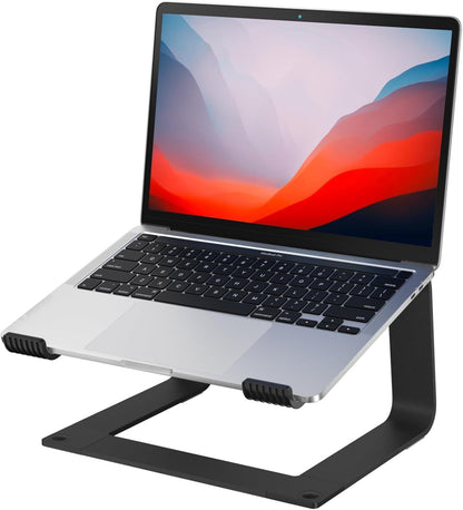 Laptop Stand for Desk Adjustable Computer Stand with 360 Rotating Base Ergonomic Laptop Riser Mount for Desk Foldable Protable Computer Desk Fits with MacBook Pro Air, Rectangle