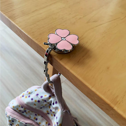 KSMD Variety Design Purse Hooks for Table and Bars,Portable Purse Hanger Organizers Hooks Handbag Pocketbook Holder Bag Storage for Desk,Foldable Folding Purse Table Hook Hanger