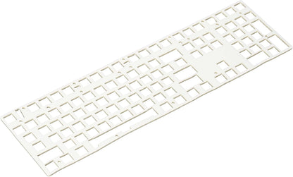 PATIKIL 5 x 17 Inch Keyboard Foam, 104/108 Layout Keyboard Sound Dampening Foam Pad Gasket Switches Dampener for Mechanical Key Boards, White