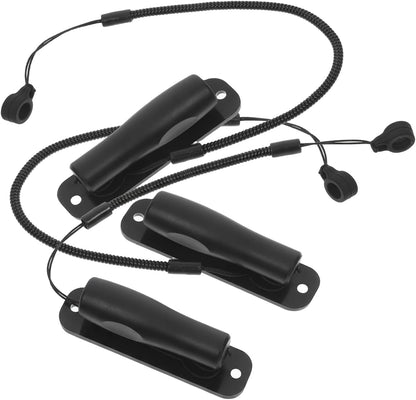 3Pcs Retractable Pen Leash with Ring,Elastic Pen Lanyard for Writing Boards,Tablets & Clipboards Pen Holder Attachment (Style 1)