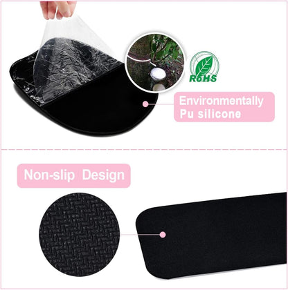 WB WEIRDBEAST Keyboard Wrist Rest Large Mouse Pad Wrist Support for Computer, 4 in 1 Memory Foam Keyboard Pad Desk Mat Ergonomic Hand Rest Wrist Cushion for Home Office Gaming-Pink
