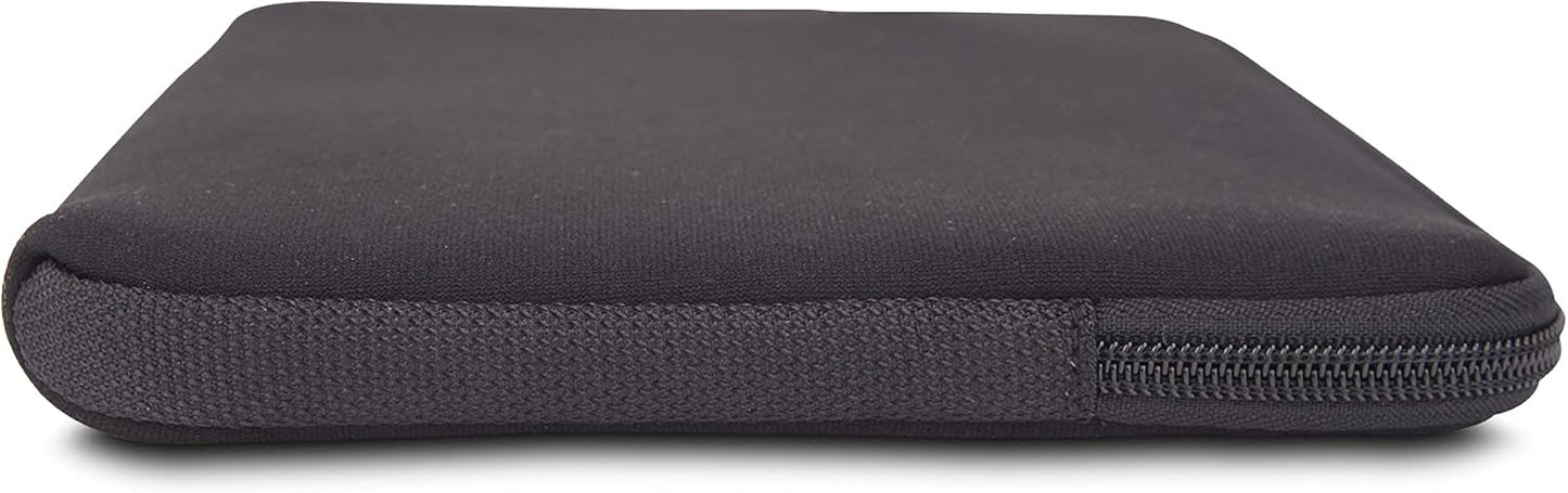 Amazon Basics 11.6 inch Laptop Sleeve, Protective Case with Zipper - Black