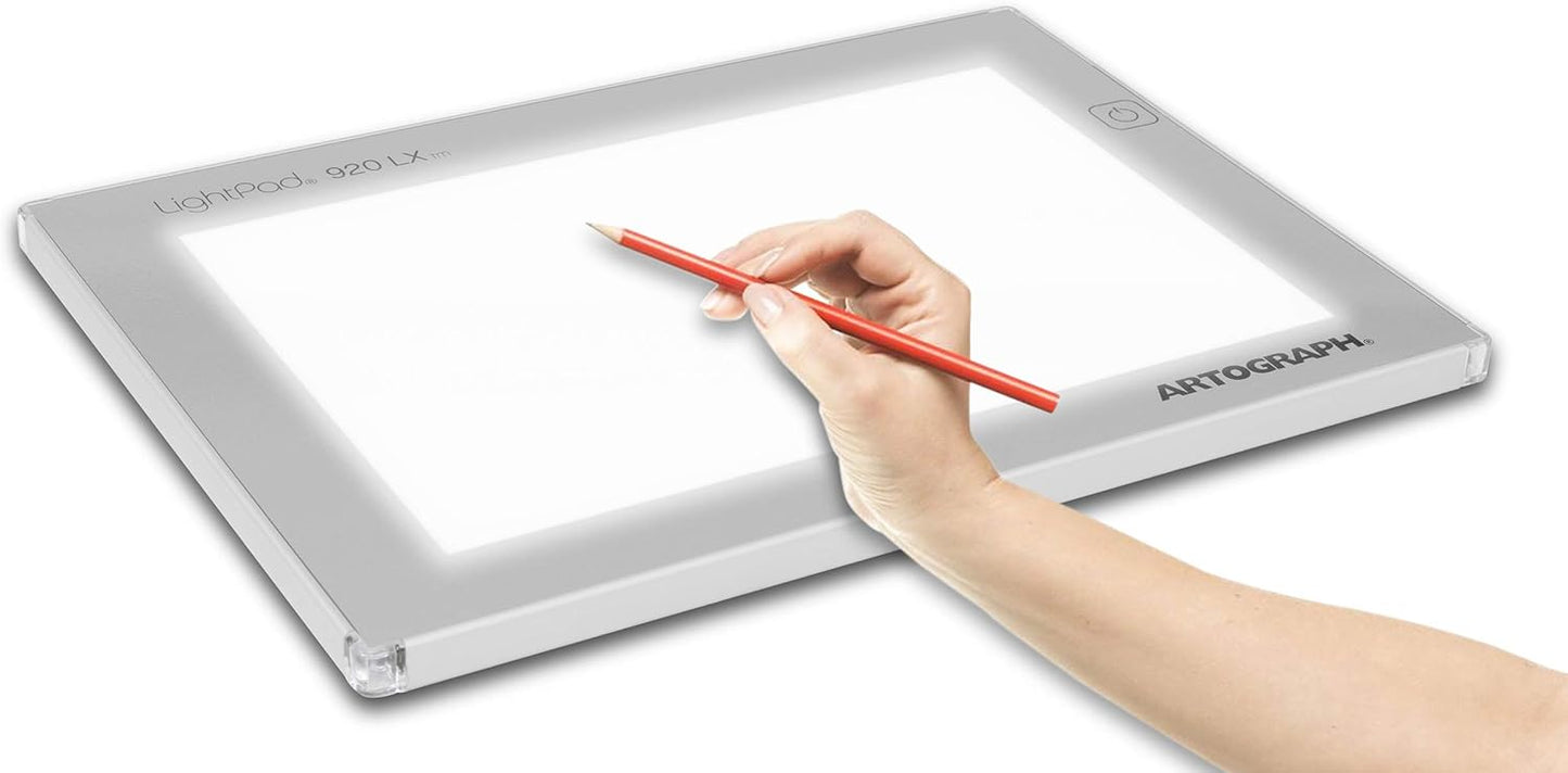 Artograph Thin LED Light Box, 17" x 12" Dimmable Drawing & Tracing Pad, LightPad 940 LX
