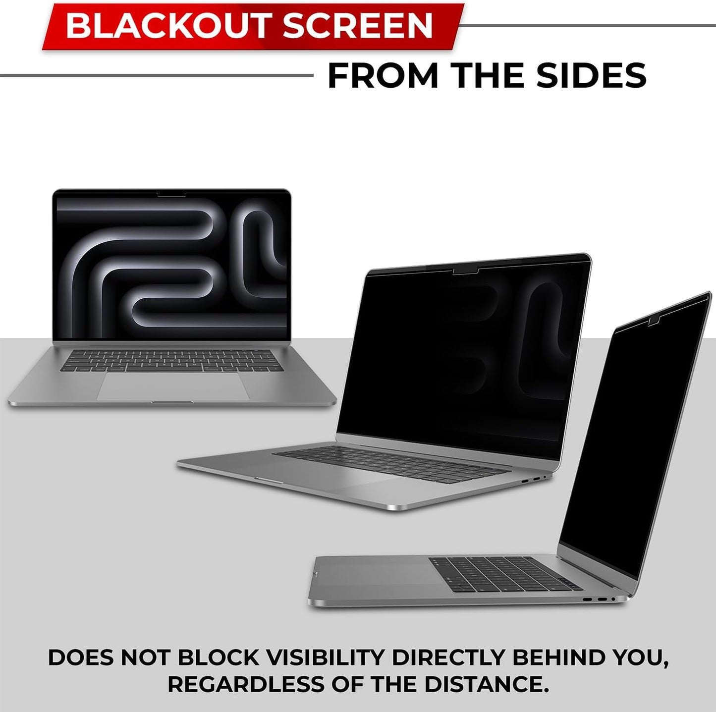 SightPro Magnetic Laptop Privacy Screen 14 Inch 16:9 - Patented Removable Laptop Privacy Filter Shield and Protector
